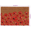 vidaXL Door Mat Natural 15.7"x23.6" Tufted Coir