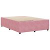 vidaXL Bed Frame Pink