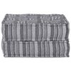 vidaXL Modular Sofa Grey Print 27.56 x 27.56 x 14.17 in Fabric