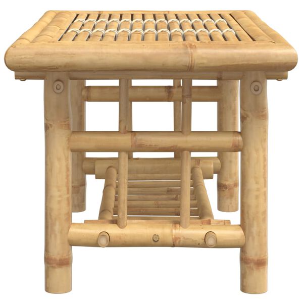 vidaXL Coffee Table Natural Bamboo Bamboo Medium Coffee Table