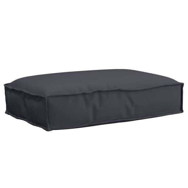 vidaXL Cushion Black 23.62 x 15.75 x 3.15 in Oxford Fabric
