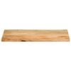 vidaXL Table Top Natural wood grain Solid mango wood 39.4 x 23.6 in