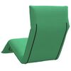 vidaXL Folding Sun lounger Green 68.9x21.3x3.3" Oxford Fabric