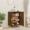 vidaXL Sideboard Smoked Oak Engineered Wood Medium Sideboard