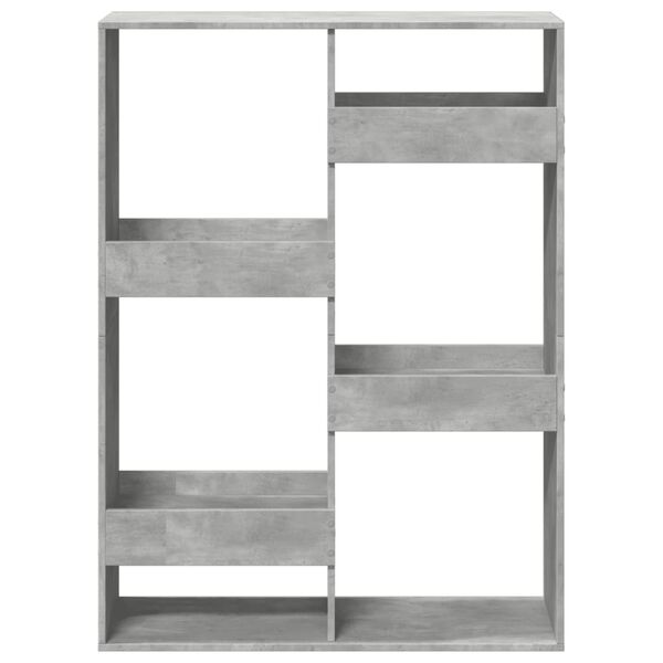 vidaXL Room Divider Concrete Grey Engineered Wood Room Divider