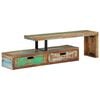 vidaXL TV Stand Multicolor Solid Reclaimed Wood Medium TV Stand
