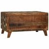 vidaXL Coffee Table Multicolour 80 x 54 x 45 cm solid reclaimed wood