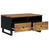 vidaXL Coffee Table 31.5x21.3x15.7" Solid Wood Mango&Engineered Wood