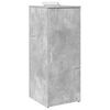vidaXL Storage Cabinet Concrete Gray Engineered Wood Compact