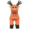 vidaXL Inflatable Reindeer Orange Oxford Fabric with PU Coating