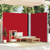 vidaXL Side Awning Red