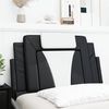 vidaXL Headboard Cushion Black and White