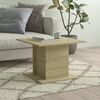 vidaXL Coffee Table Sonoma oak Engineered wood Medium Modern