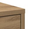 vidaXL Sideboard Artisan oak Engineered wood Medium Sideboard