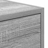 vidaXL TV Cabinet Set of 2 Grey sonoma Engineered wood Medium