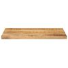 vidaXL Table Top Natural Mango Wood Solid Mango Wood 19.7x7.9 in
