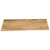 vidaXL Table Top Natural wood Solid mango wood Small Durable
