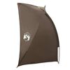 vidaXL Fishing Tent Brown Waterproof