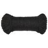 vidaXL Work Rope Black 0.24 " 164.0 ' Polypropylene