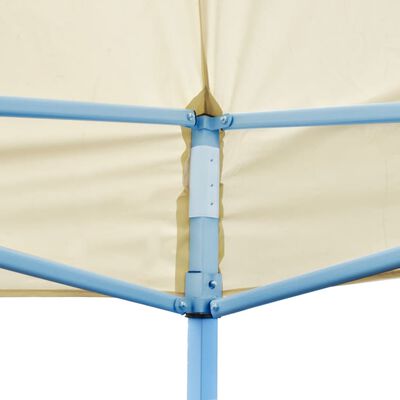 vidaXL Cream Foldable Pop-up Party Tent 9'10"x19'8"