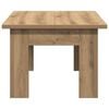 vidaXL Coffee Table Artisan oak Engineered wood