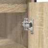vidaXL Bathroom Basin Cabinet Sonoma Oak Engineered Wood Medium