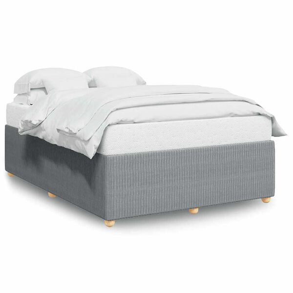 vidaXL Bed Frame Light Grey