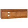 vidaXL Wall-mounted TV Cabinet Teak Solid Teak Wood