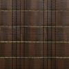 vidaXL Balcony Screens 10 pcs Brown and Black 100.4x7.5" Poly Rattan