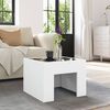 vidaXL Coffee Table White Engineered wood Standard Coffee Table Square