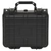 vidaXL Portable Flight Case Black 10.6"x9.8"x7.1" PP