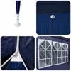 vidaXL Party Tent Blue 314.96 x 157.48 x 104.72 in Polyethylene