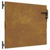 vidaXL Garden Gate 33.5x29.5" Corten Steel