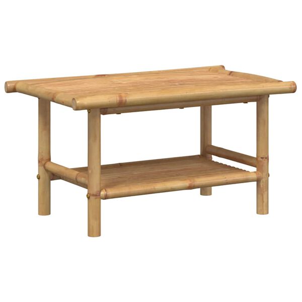vidaXL Coffee Table Natural Bamboo Bamboo Medium Coffee Table