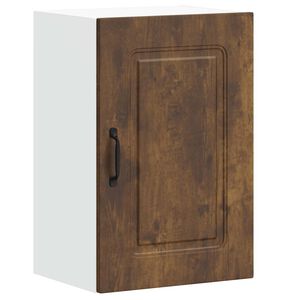 vidaXL Kitchen Wall Cabinet Smoked oak Engineered wood Medium