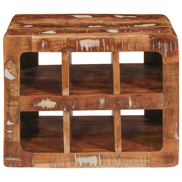 vidaXL Wine Rack Brown 44 x 30 x 35 cm Solid reclaimed wood