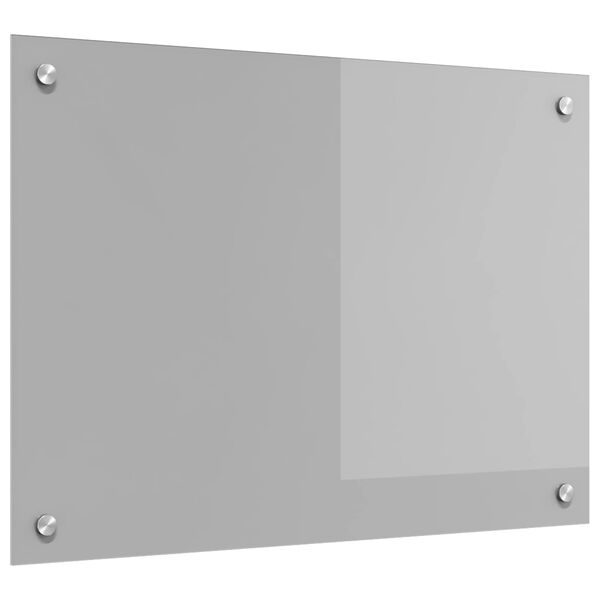 vidaXL Kitchen Backsplash Light grey 27.56 x 19.69 x 0.24 in