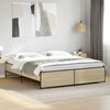 vidaXL Bed Frame Sonoma Oak Engineered wood Super King Strong