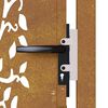 vidaXL Garden Gate 39.4x39.4" Corten Steel Tree Design