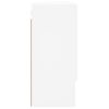 vidaXL Wall Cabinet White Engineered wood Compact Wall Cabinet