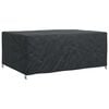 vidaXL Furniture Cover Plain Black 110.24 x 80.32 x 41.73 in 420D