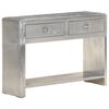 vidaXL Aviator Sideboard Silver Metal Medium Aviator Sideboard