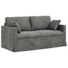vidaXL Sofa Dark Grey