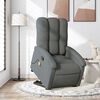 vidaXL Stand Up Massage Recliner Chair Dark grey