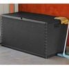 vidaXL Storage Box Anthracite Polypropylene Large Garden Storage Box