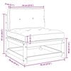 vidaXL Garden Lounge Set Natural wood Solid Pine wood Medium Modular