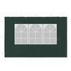 vidaXL Party Tent Sidewall Green Polyethylene (PE) Large