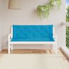 vidaXL Garden Bench Cushion Set of 2 Light blue