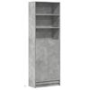 vidaXL Highboard Concrete Grey Engineered Wood Tall Highboard