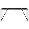 vidaXL Dining Table Legs O-Frame 70.9"x31.5"x28.7" Steel